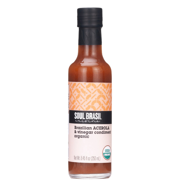 Soul Brasil Acerola Vinegar Condiment 250ml - USDA Organic