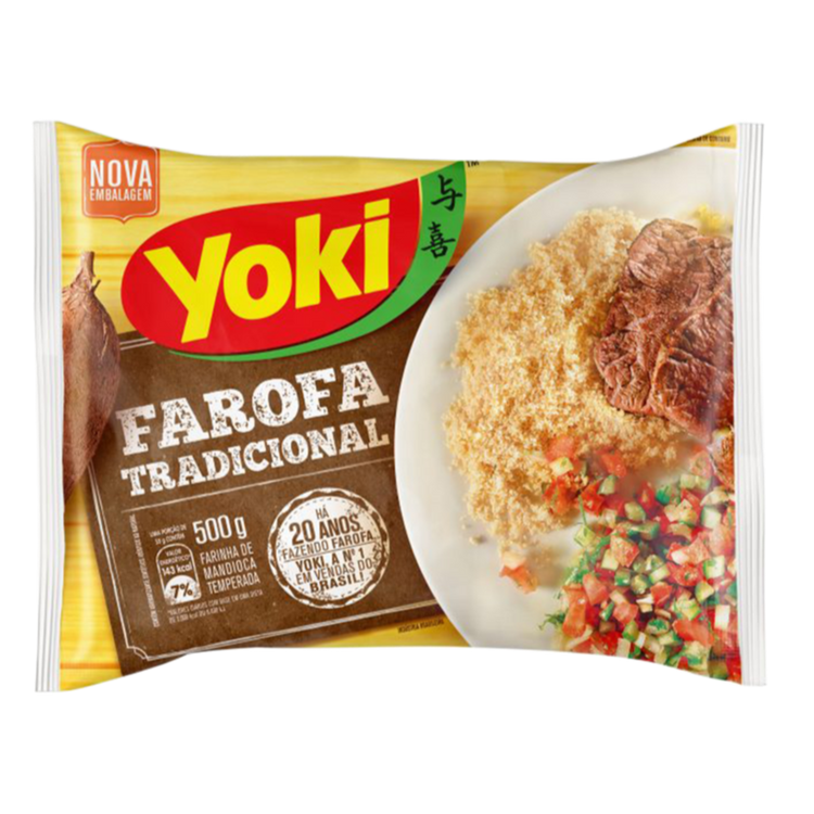Yoki Seasoned Toasted Cassava Flour 400g